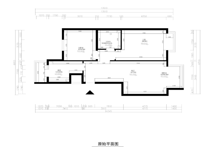 原始平面图