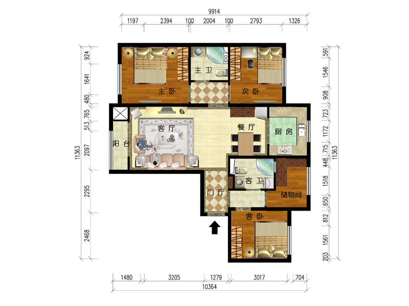 平面户型图