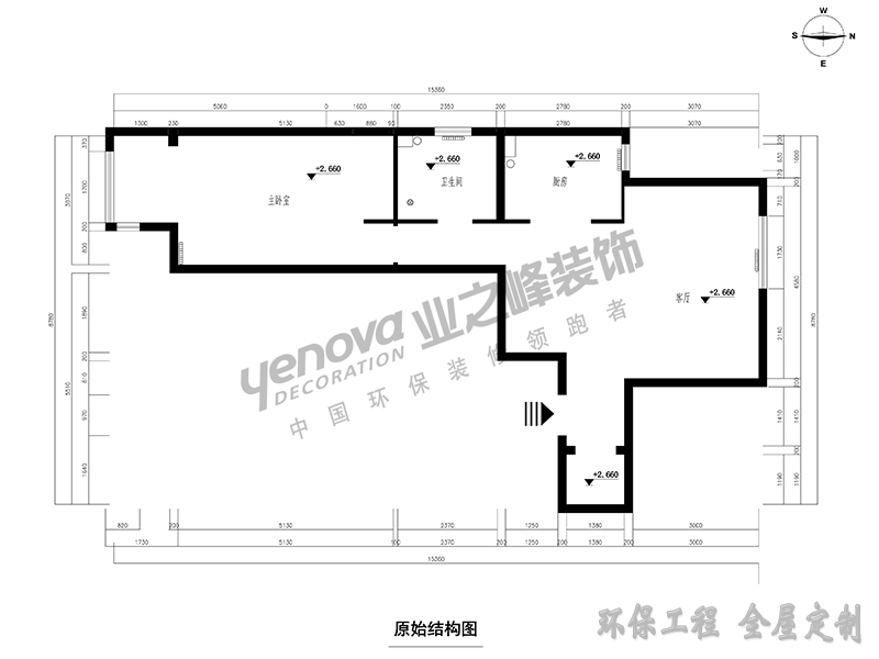 原始平面图