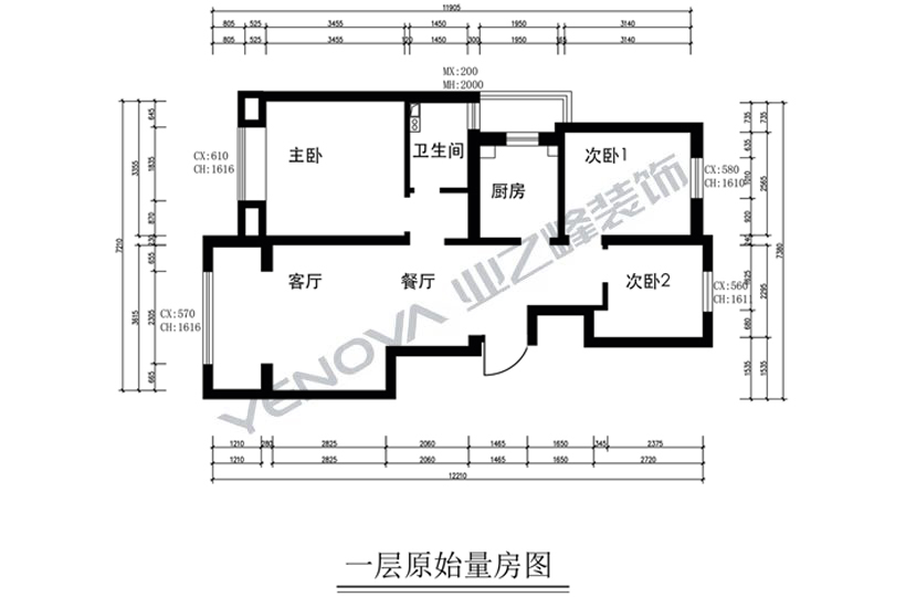 一层结构图