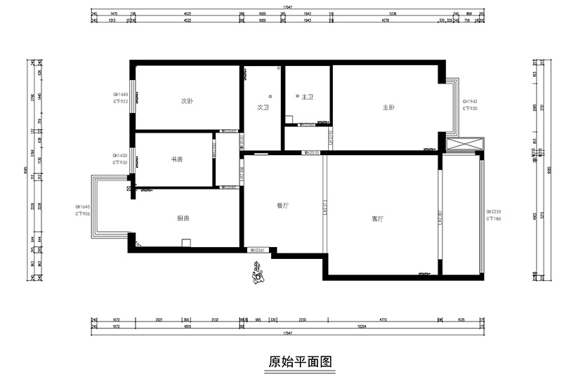 原始平面图