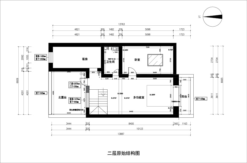 二层结构图