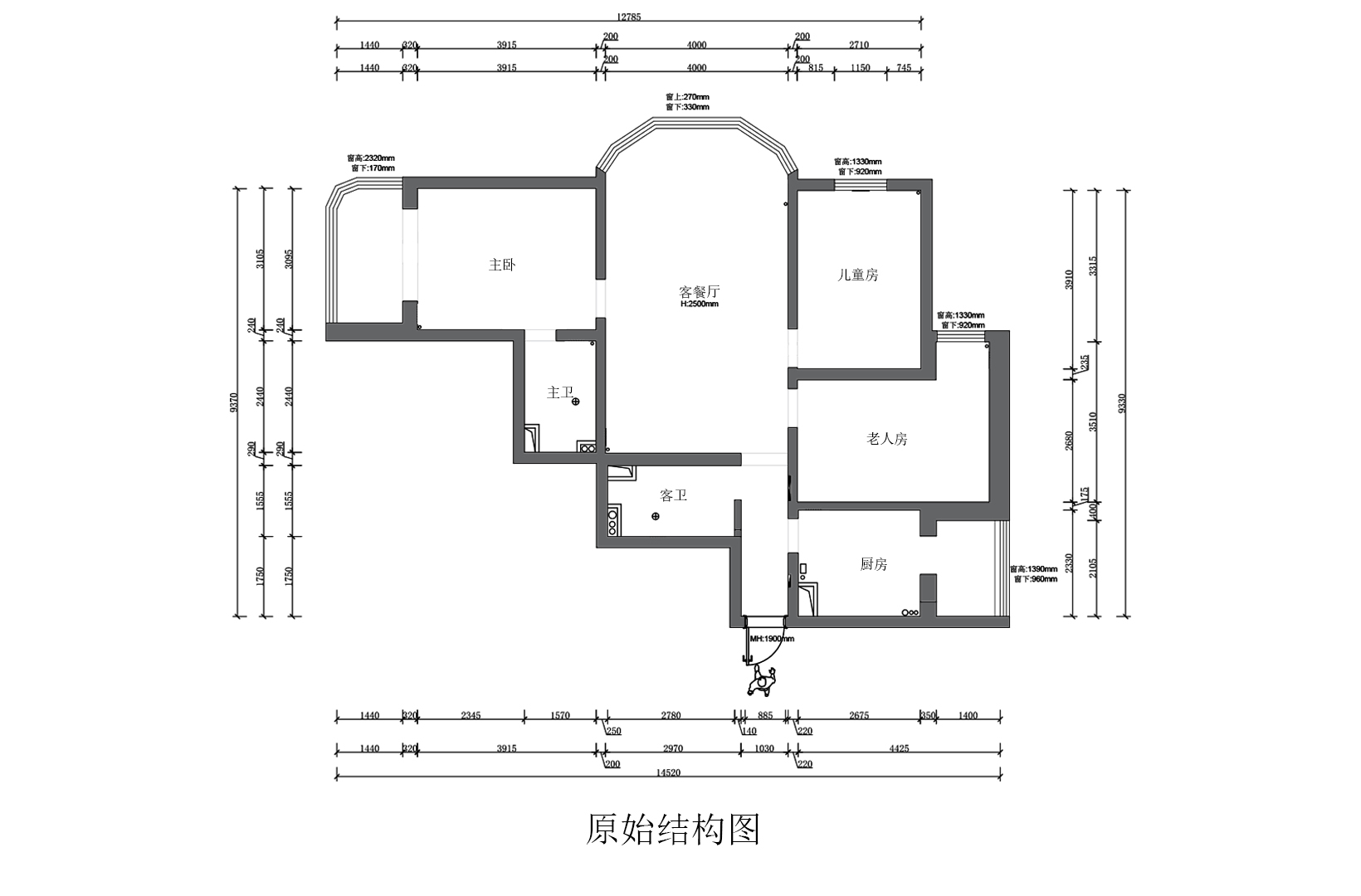 原始结构图