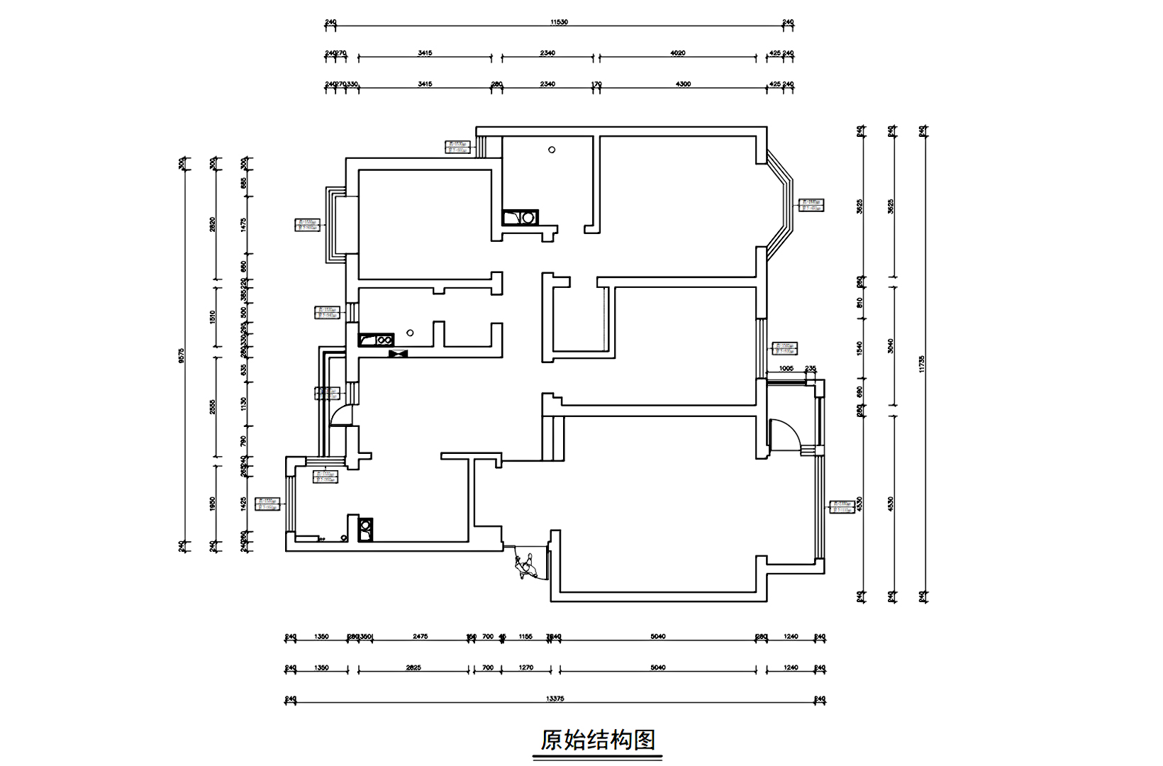 原始结构图