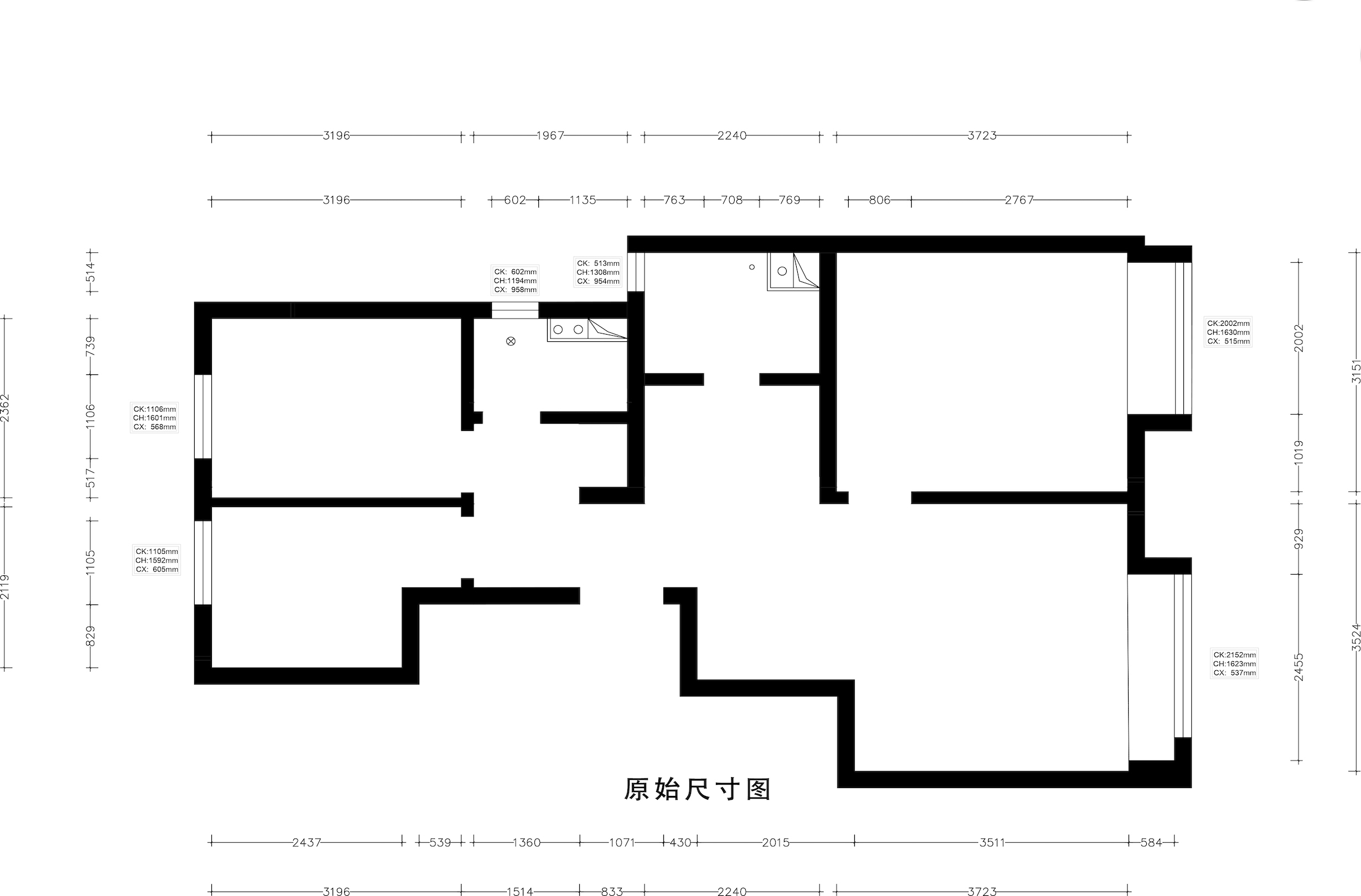 原始结构图