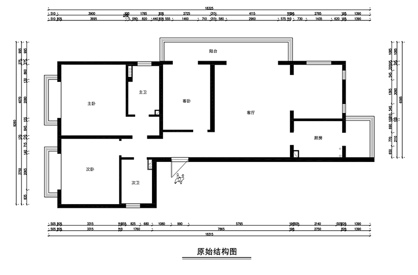 原始结构图