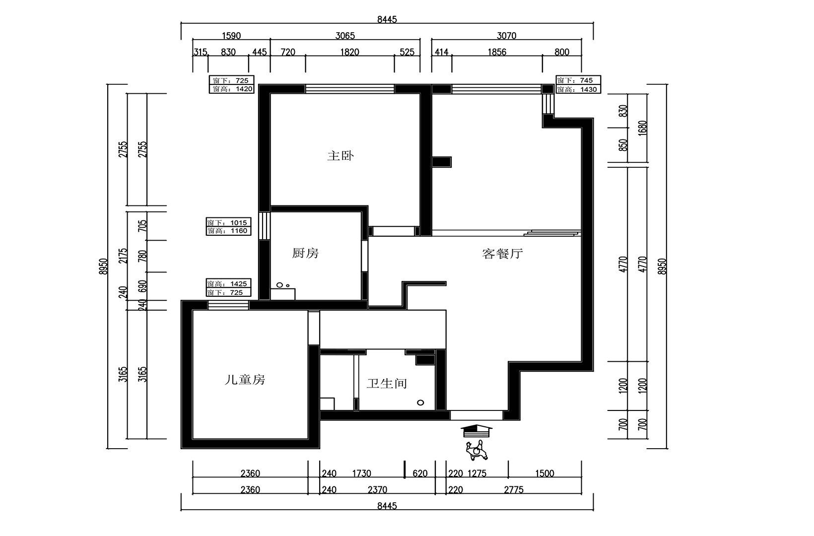 原始结构图