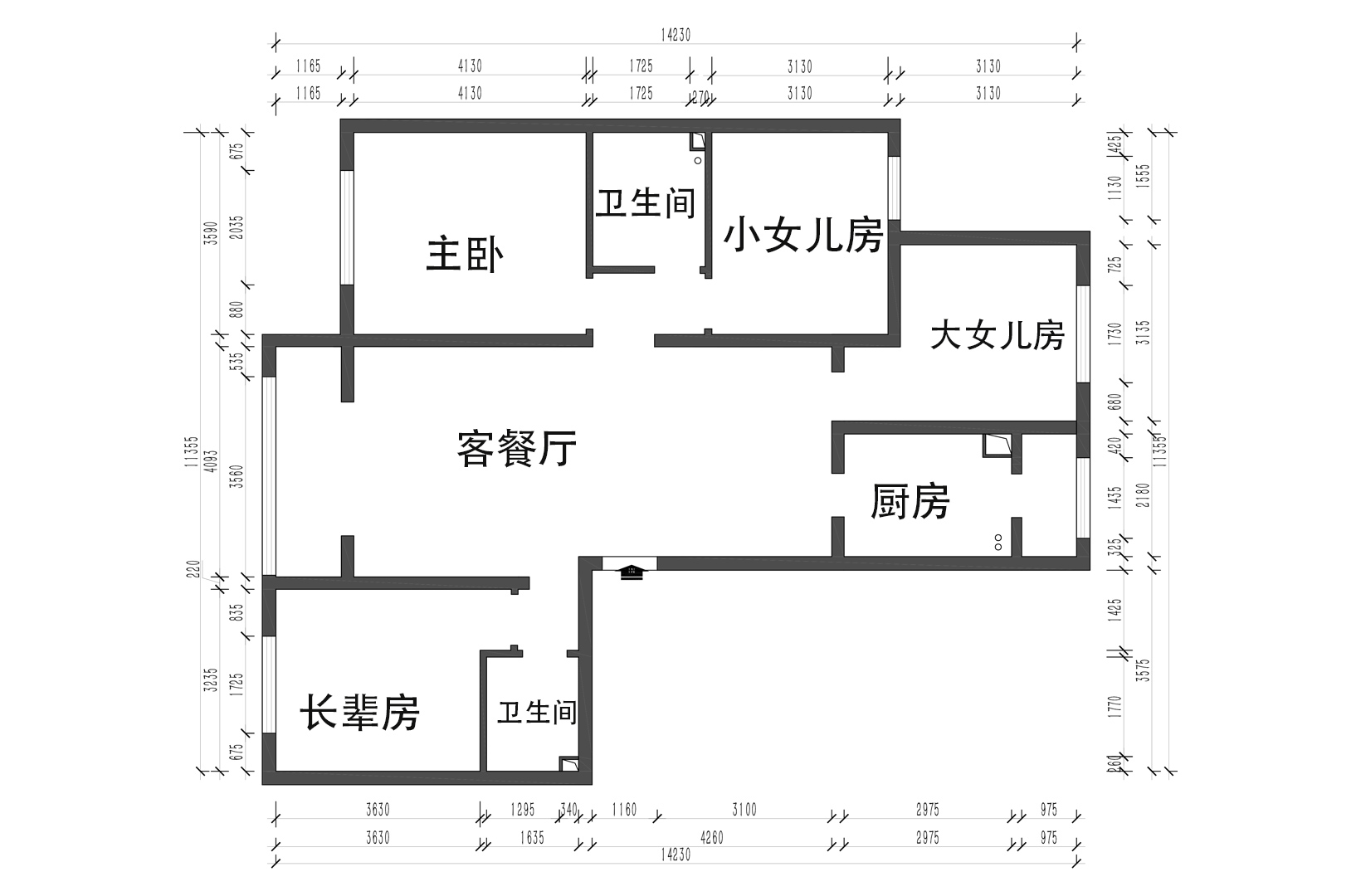 原始结构图