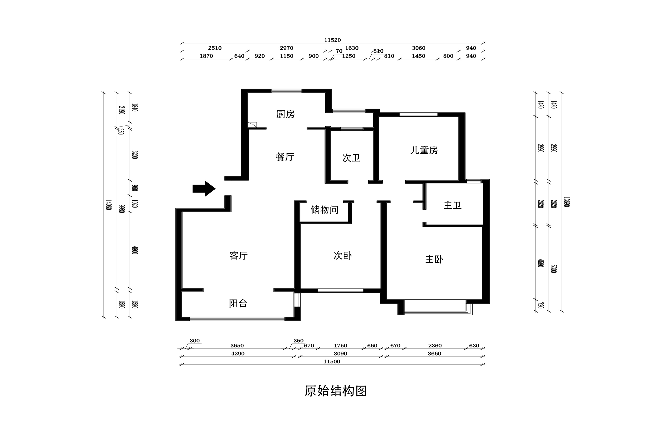 原始结构图