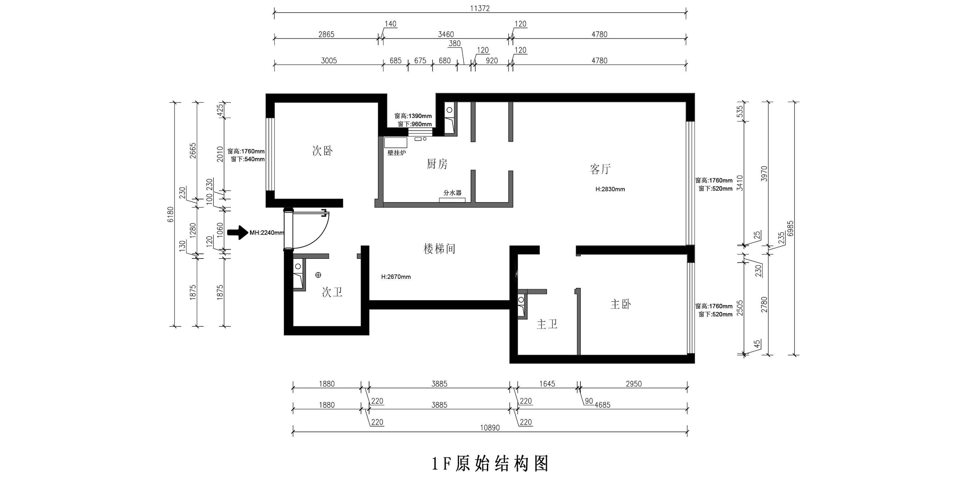 原始结构图（一层）