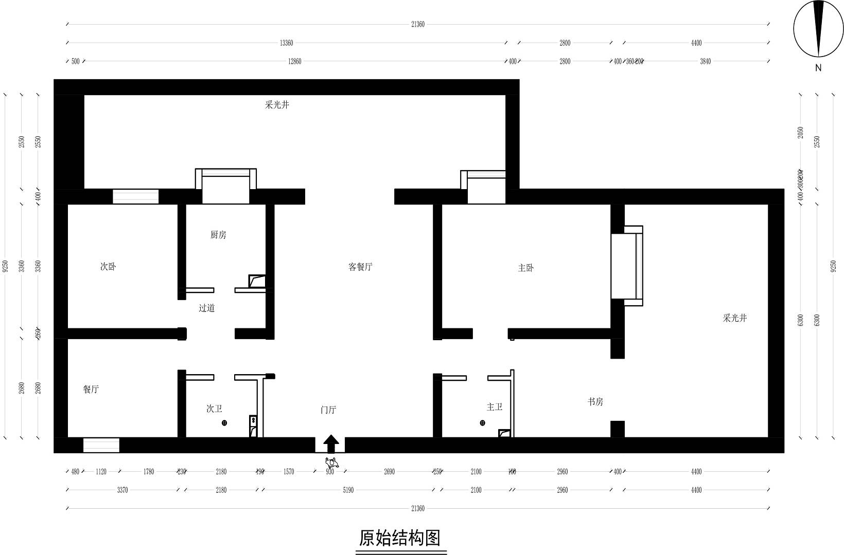 原始平面图