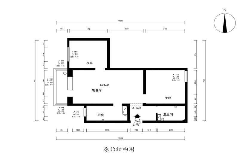 原始结构图