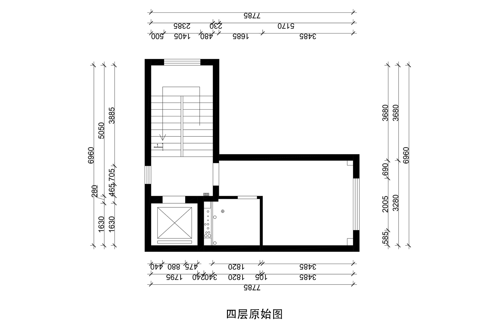 四层原始图