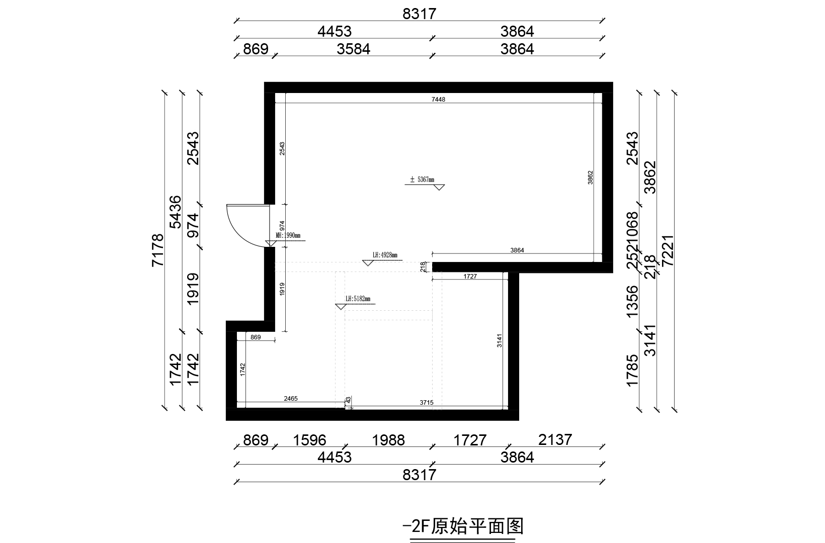 B2原始平面图