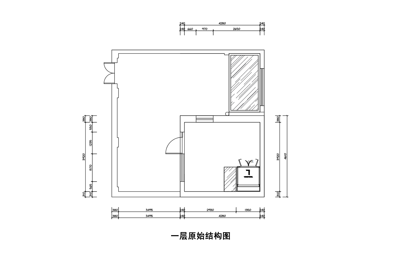 一层原始结构图