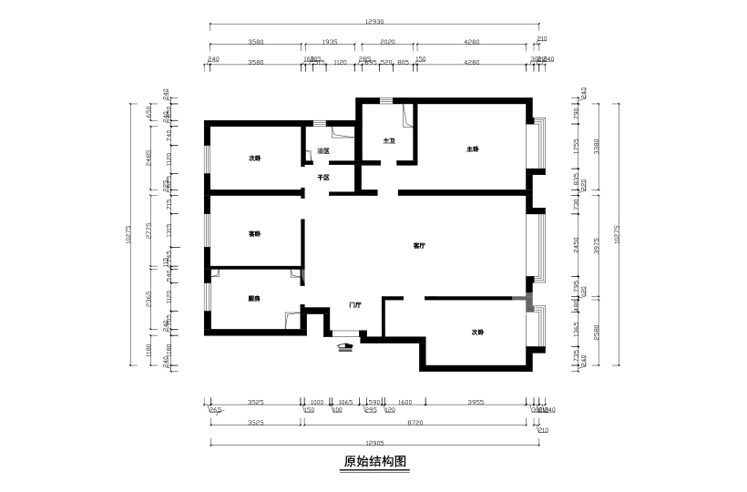 原始结构图