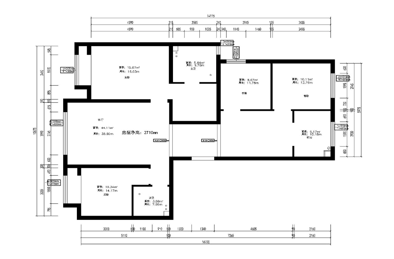 原始户型图