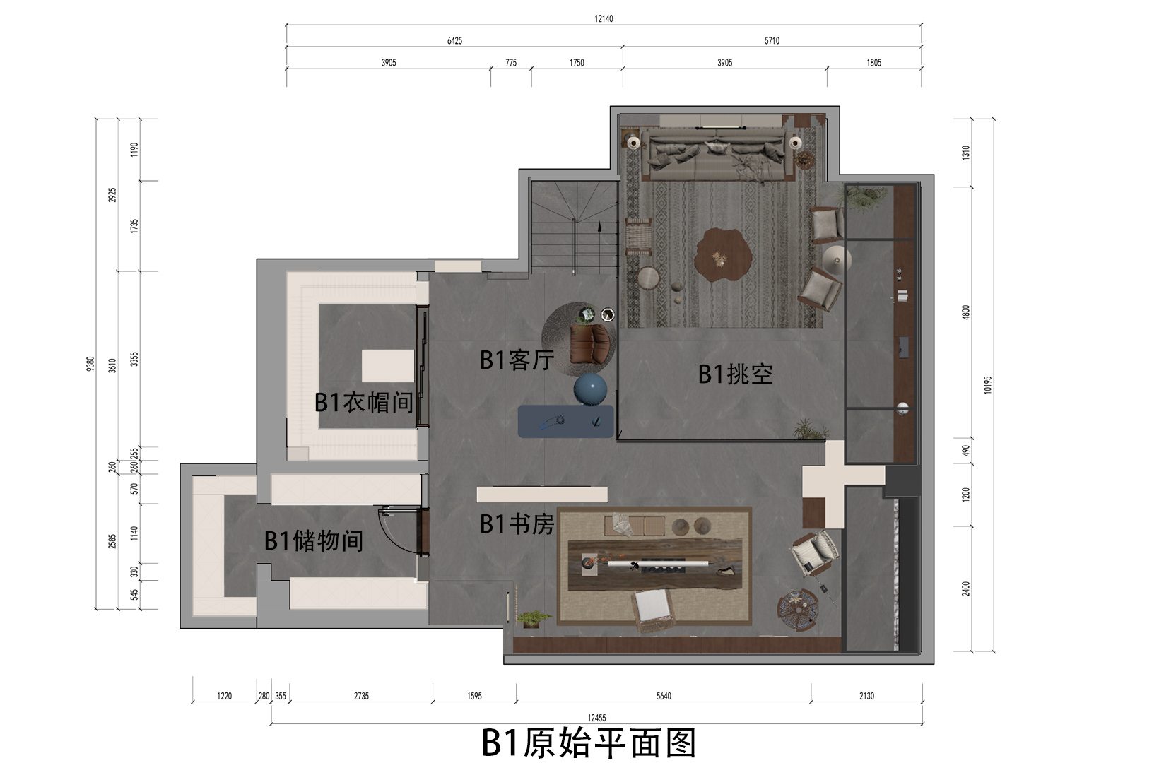 B1平面布置图